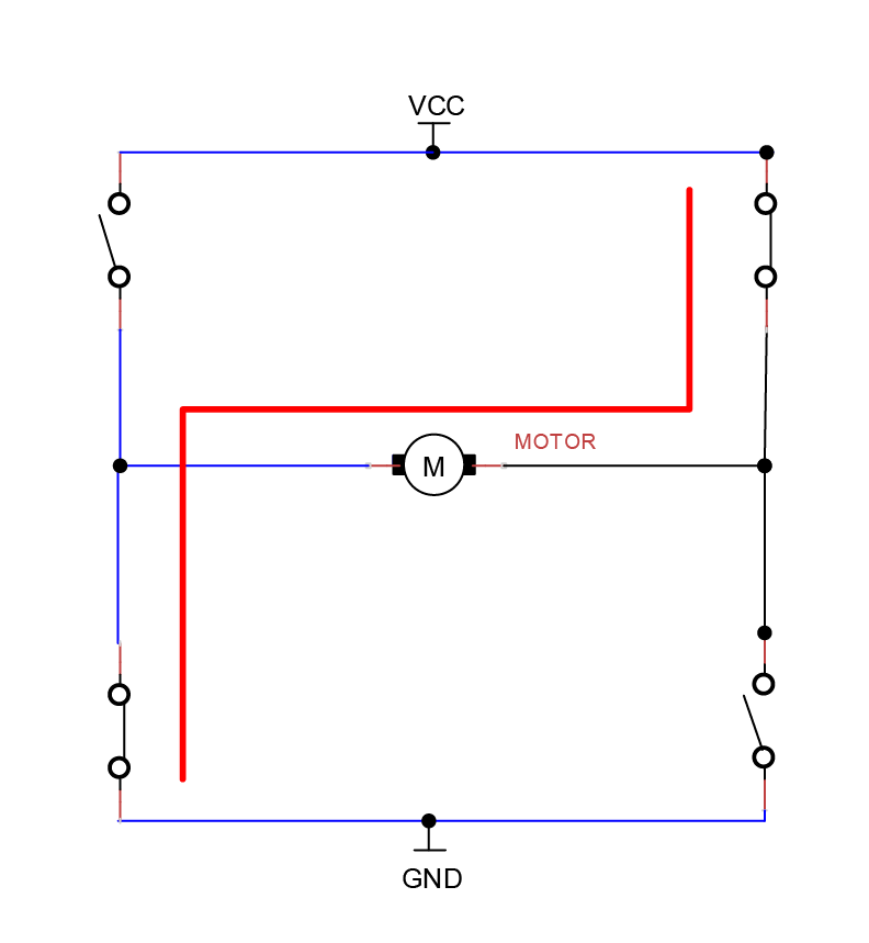 H-bridge other direction