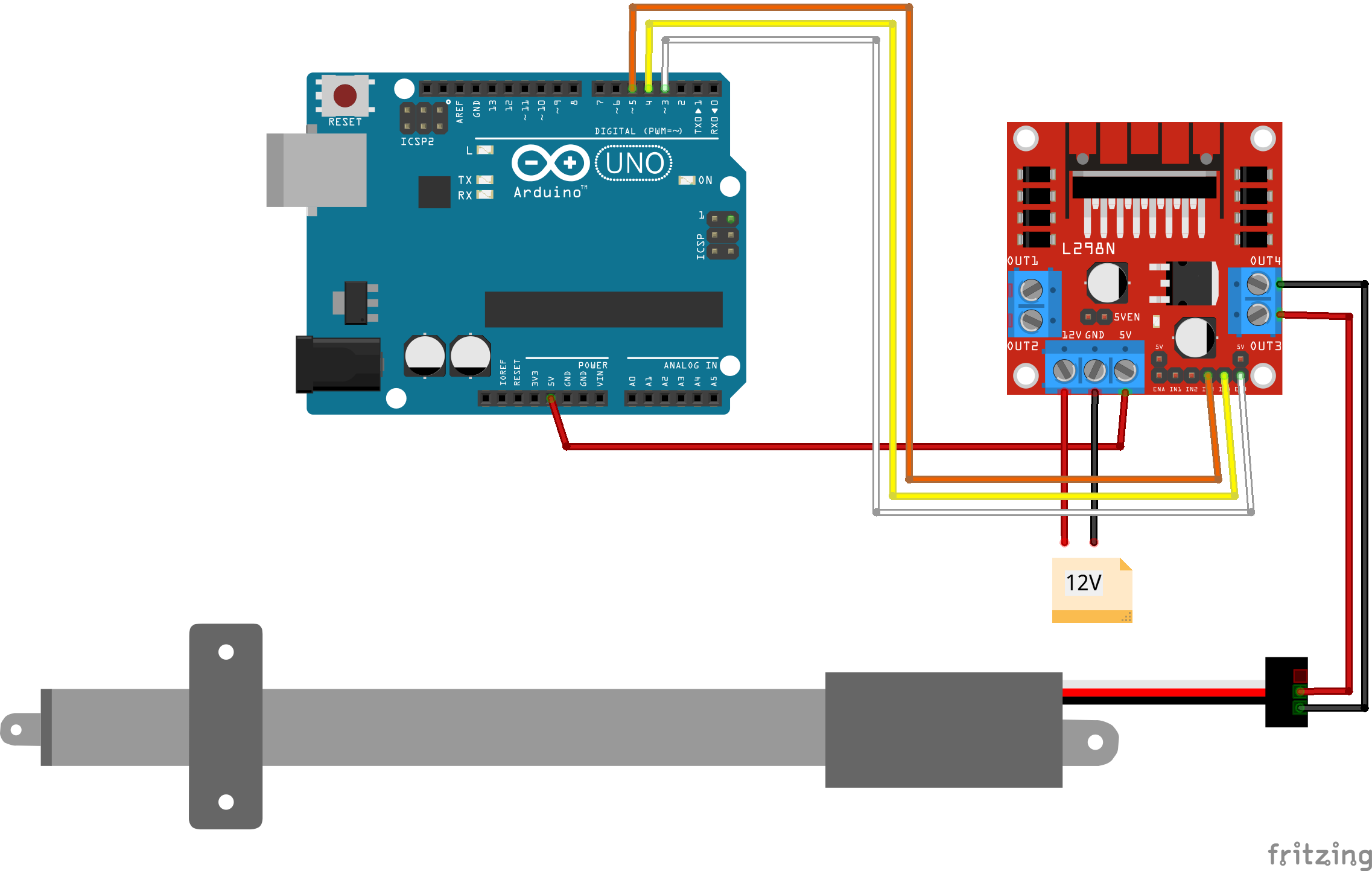 L298N wiring diagram